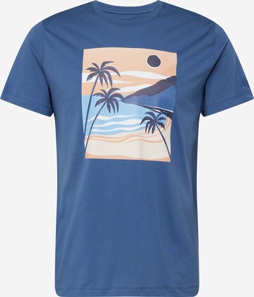 WESTMARK LONDON T-Shirt 'View Palm' in Blau: predná strana