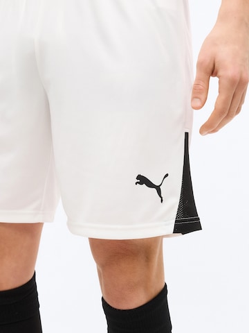 PUMA Regular Sportbroek 'teamLIGA26' in Wit