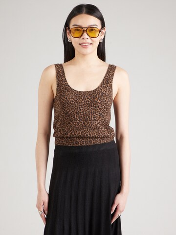 Tops en tricot 'CASHSOFT' GAP en marron : devant