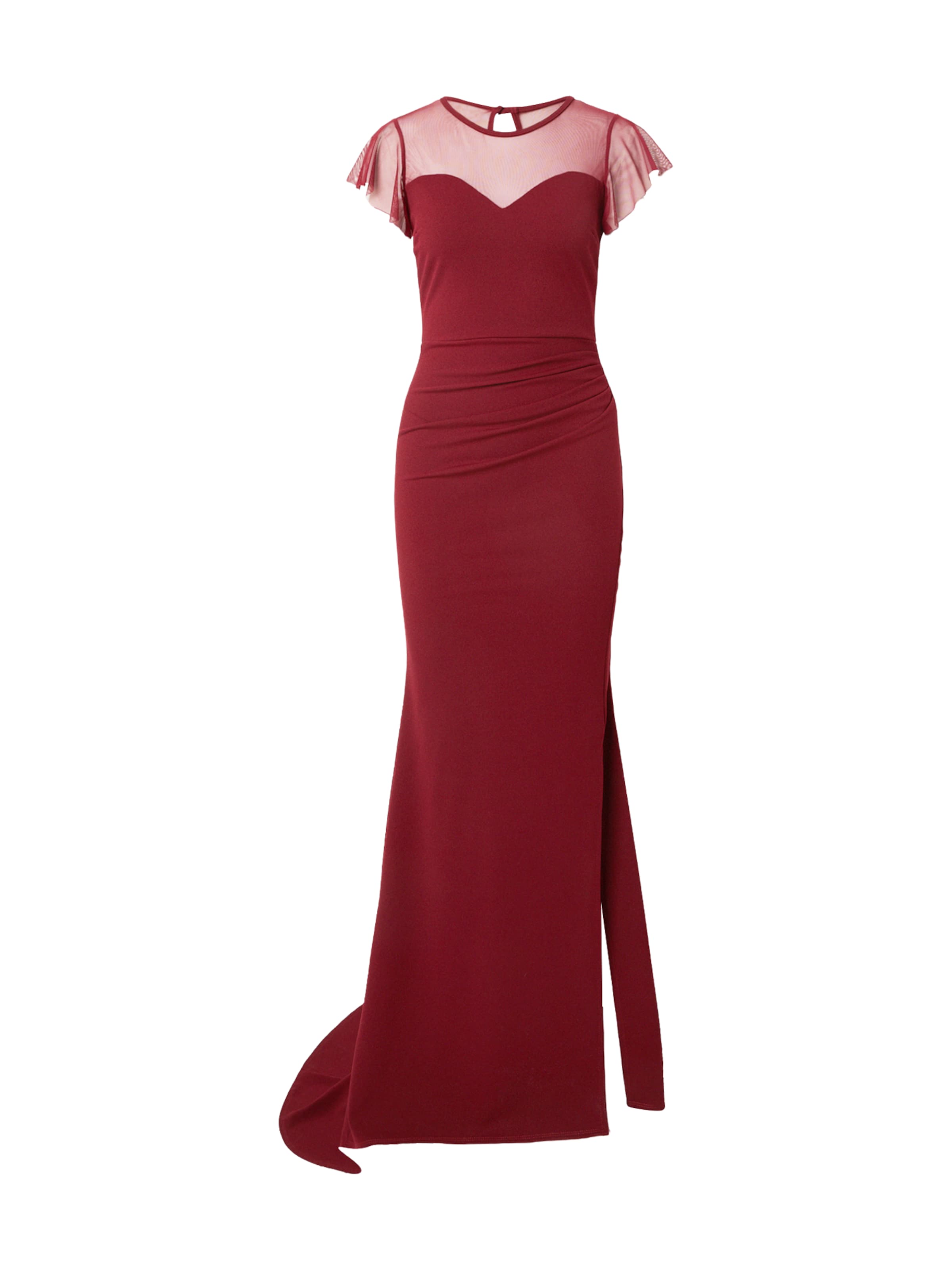 WAL G. Evening dress in Red: front