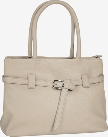 Cluty Handbag in Beige: front