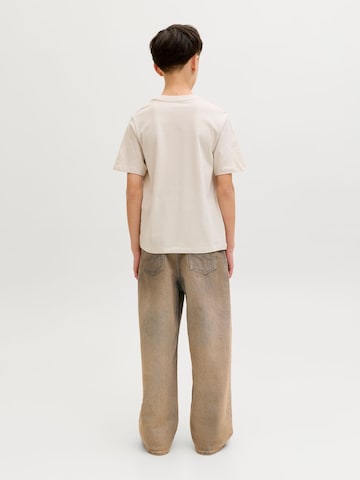 Wide leg Jeans 'JJIDave Original' di Jack & Jones Junior in marrone