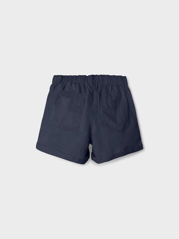 NAME IT Regular Shorts 'Becky' in Blau