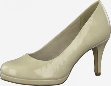 TAMARIS - Zapatos con plataforma en beige: frente