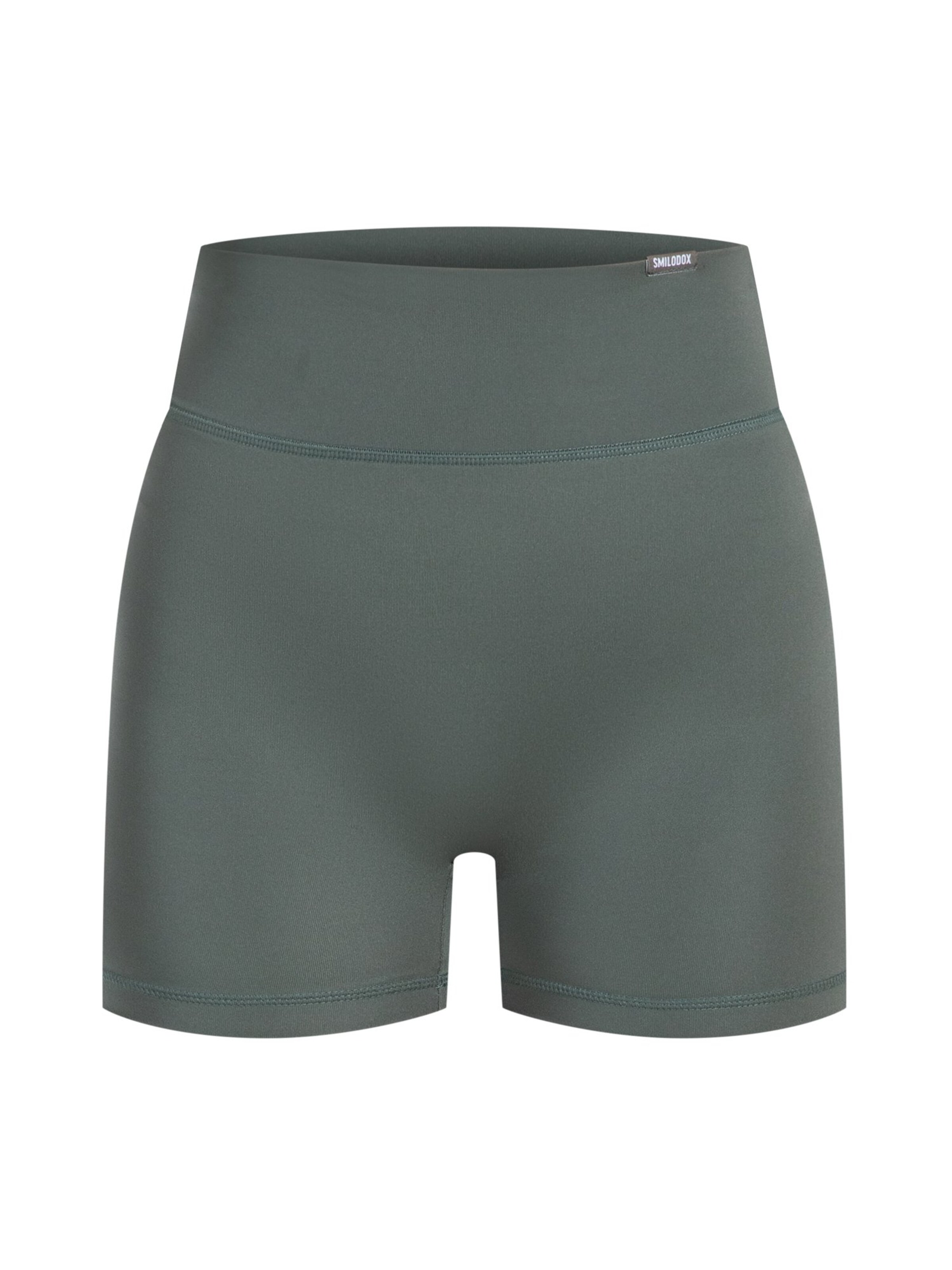 Coupe slim Pantalon de sport ' Lavina ' Smilodox en vert : devant