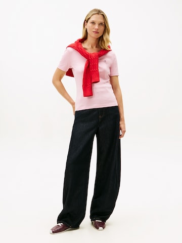 Tricou 'CODY' de la TOMMY HILFIGER pe roz