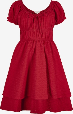 Robe ' ' Apricot en rouge : devant