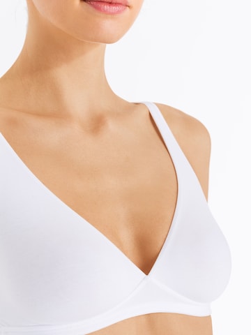 Hanro Triangle Bra 'Sensation' in White