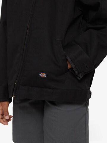 DICKIES Overgangsjakke 'Eisenhower' i sort