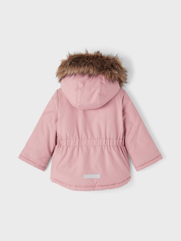 NAME IT Winter Jacket 'Mace' in Pink