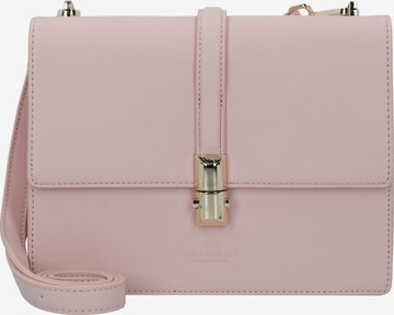 Seidenfelt Manufaktur Crossbody Bag 'Lilla Ro' in Pink: front