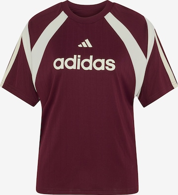 Maglia funzionale 'TIRO' di ADIDAS SPORTSWEAR in marrone: frontale