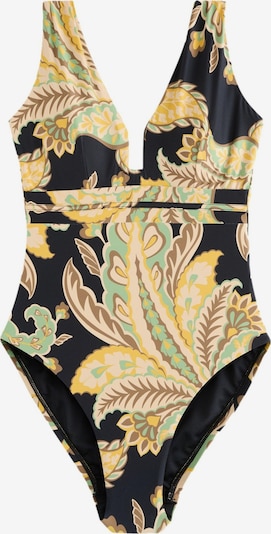 Maudymosi kostiumėlis iš Next, spalva – šviesiai geltona / tamsiai geltona / šviesiai žalia / juoda, Prekių apžvalga