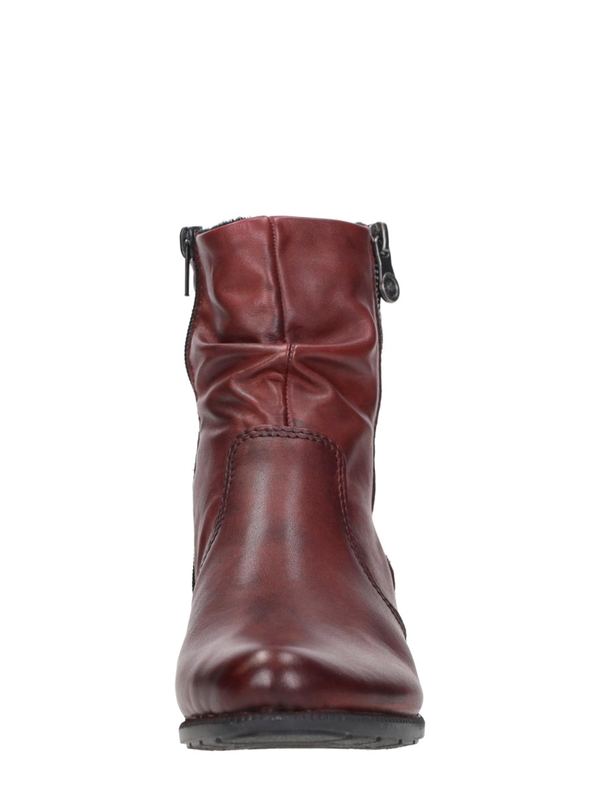 Rieker Boots 'Enkellaarsjes Hak' in Red