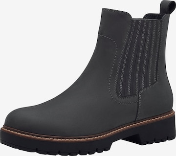 Bottines Tamaris en gris : devant