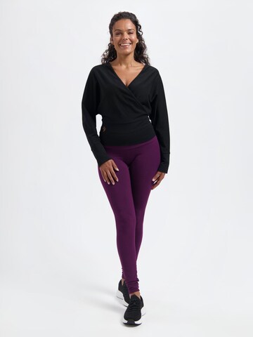 Urban Goddess Yoga & Activewear Sporttop 'Ala' in Schwarz