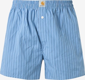 Carhartt WIP - Calzoncillo boxer en azul: frente