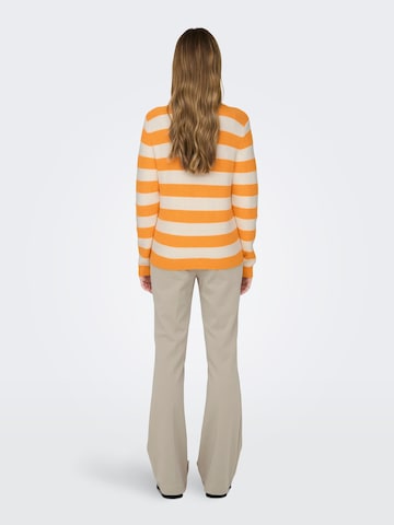 ONLY Sweter 'KATIA' w kolorze pomarańczowy
