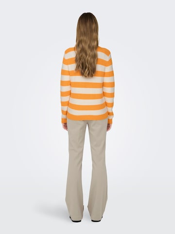 ONLY Sweater 'KATIA' in Orange