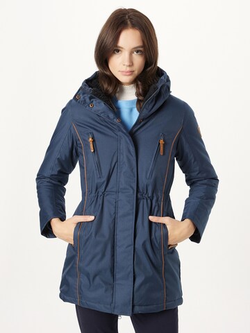 BRAVE SOUL Performance Jacket 'Vicky' in Blue: front