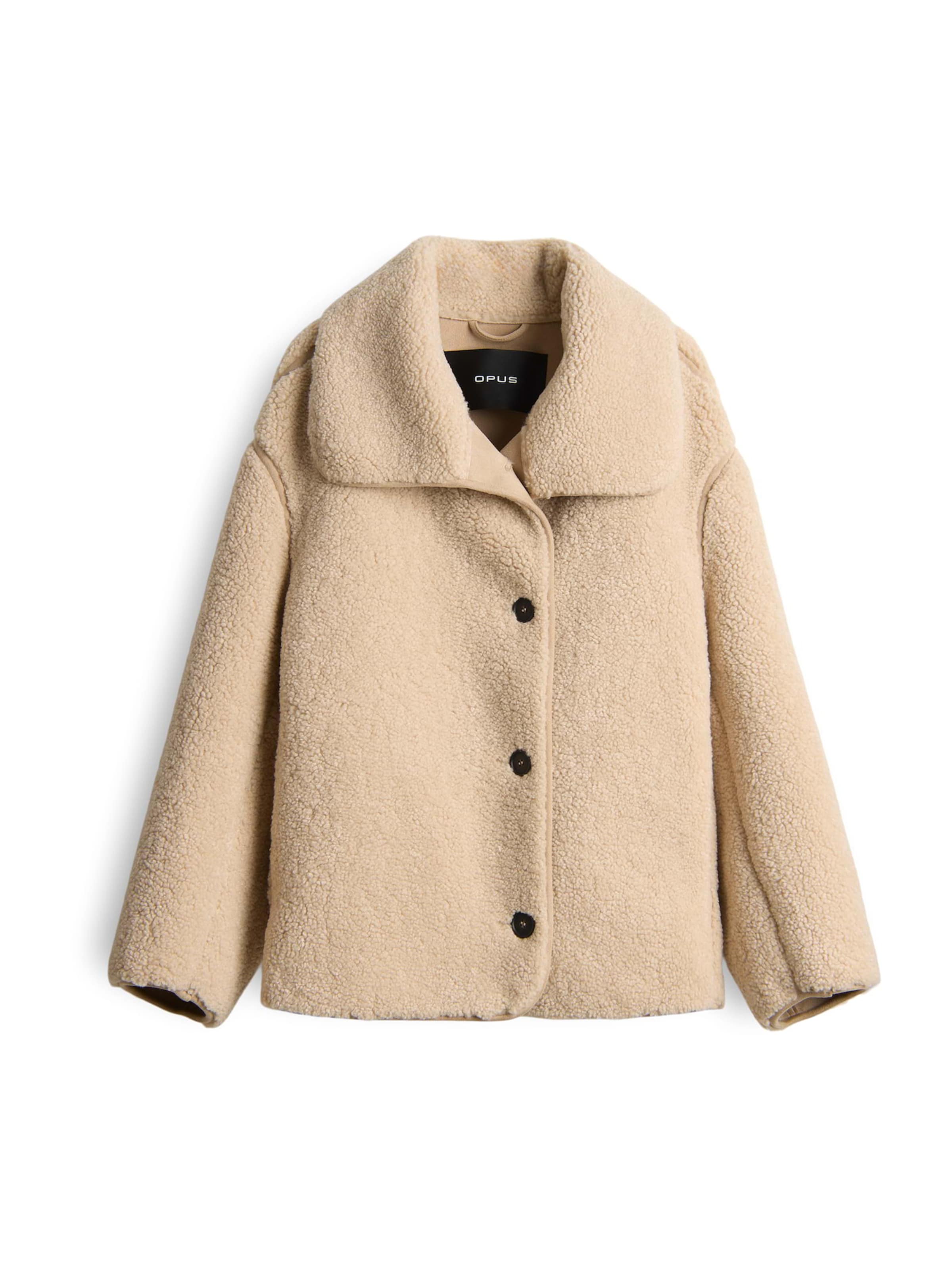 OPUS Tussenjas 'Hafine' in Beige: voorkant