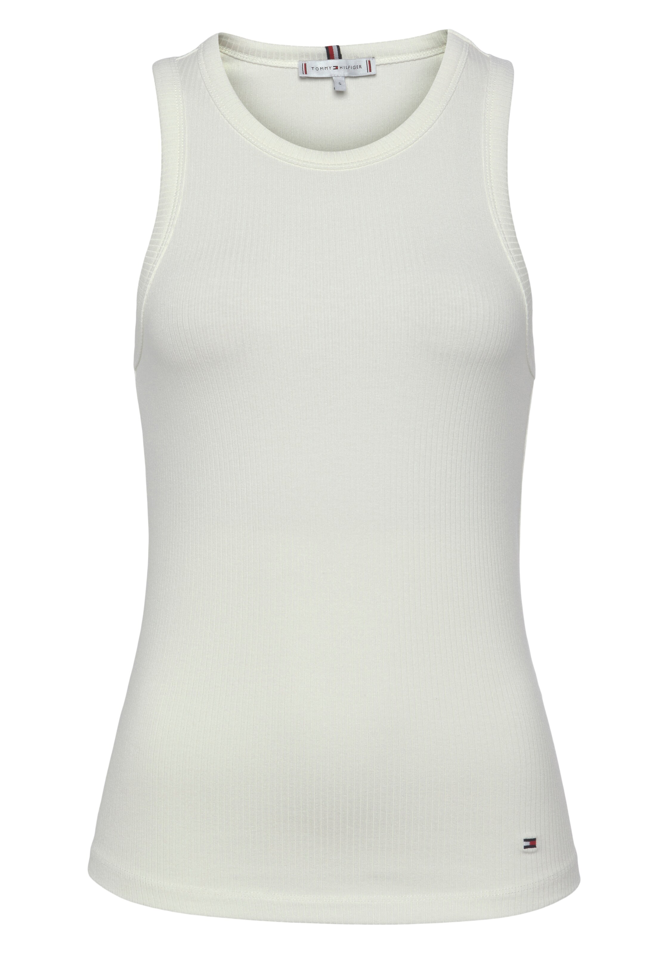 TOMMY HILFIGER Top in White: front