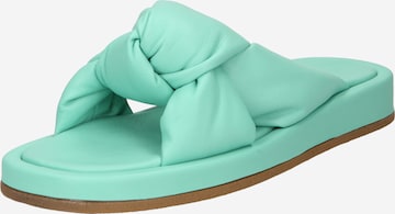 INUOVO Mules in Green: front