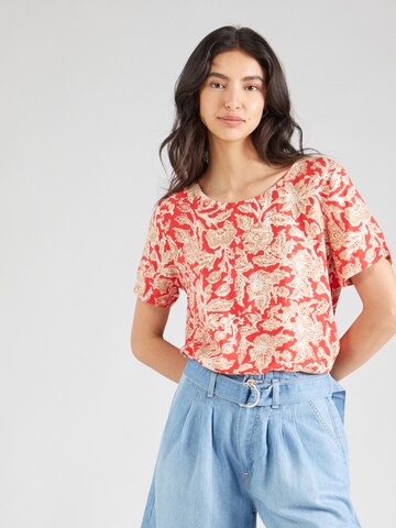 JDY Shirt 'CAMILLE' in Red