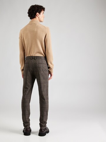 Lindbergh Slimfit Chino hlače | rjava barva