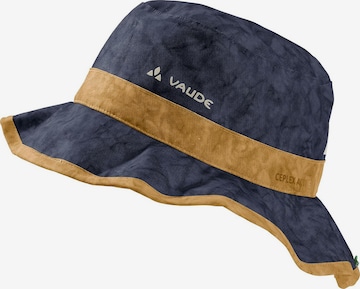 VAUDE Athletic Hat 'FAUNUS' in Blue: front