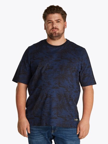 zils Tommy Hilfiger Big & Tall T-Krekls: no priekšpuses