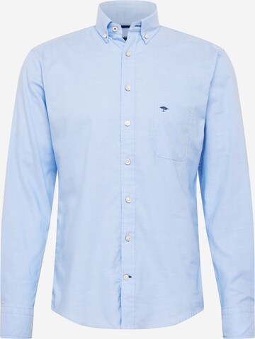 FYNCH-HATTON Regular fit Business Shirt 'All Season' in Blue: front