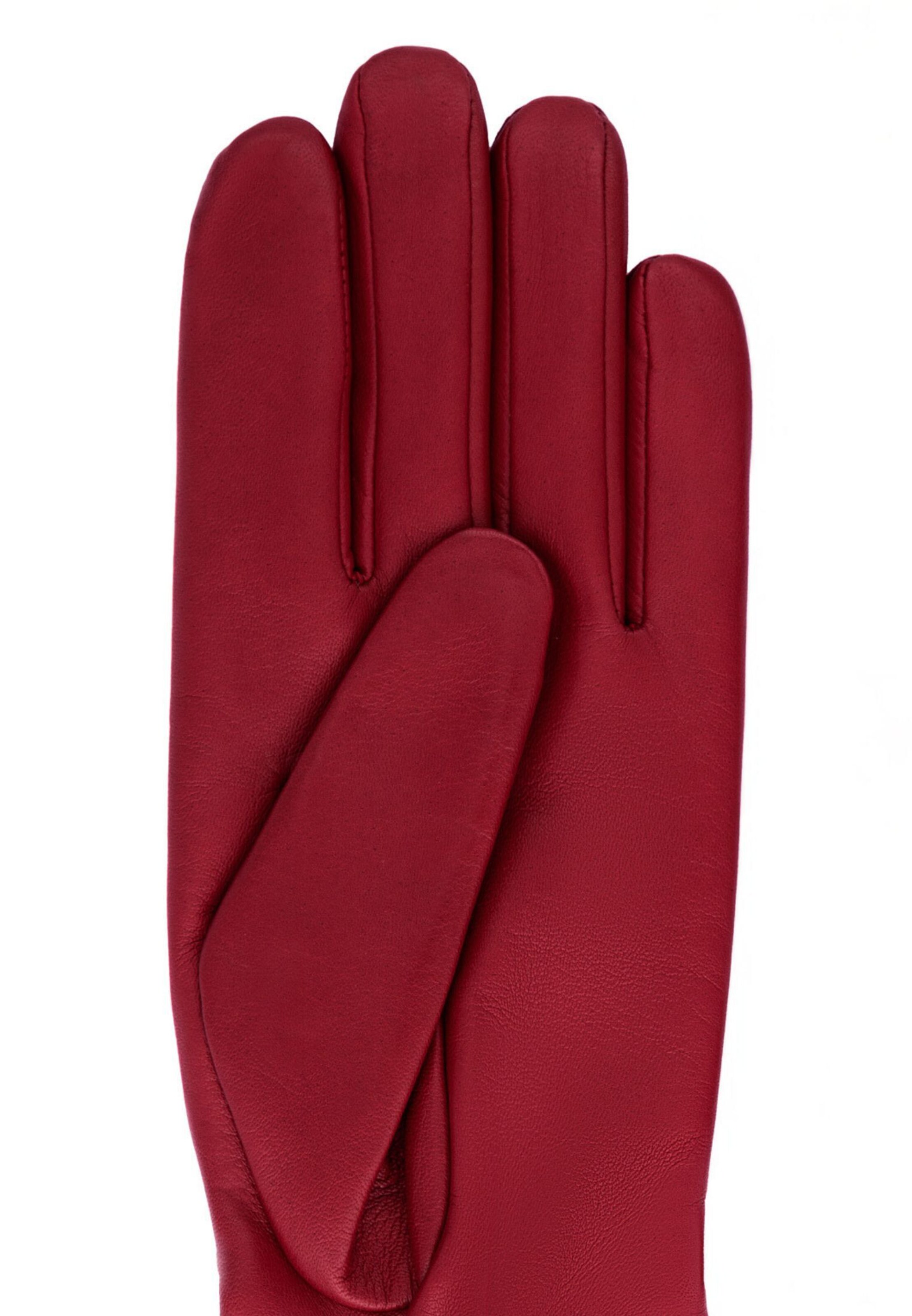 Mezzoguanti 'ANTWERPEN PLAIN' di Roeckl in rosso