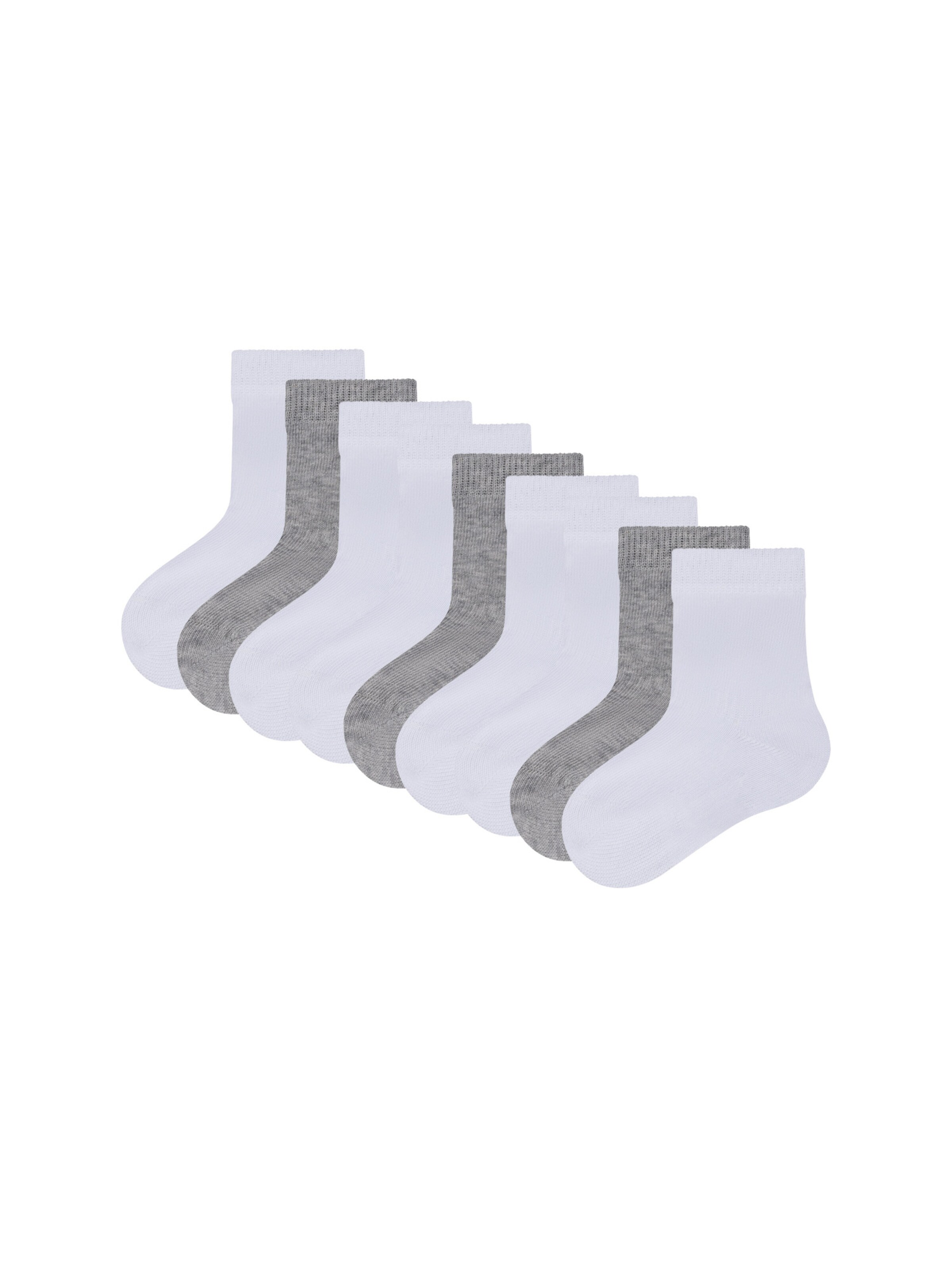 camano Socken in Grau: Vorderseite