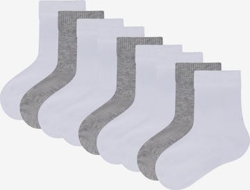 camano Socken in Grau: Vorderseite