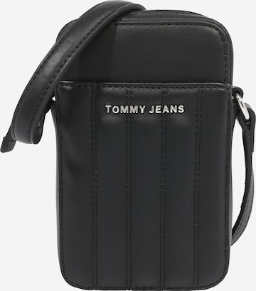 Tommy Jeans Taška přes rameno – černá: přední strana