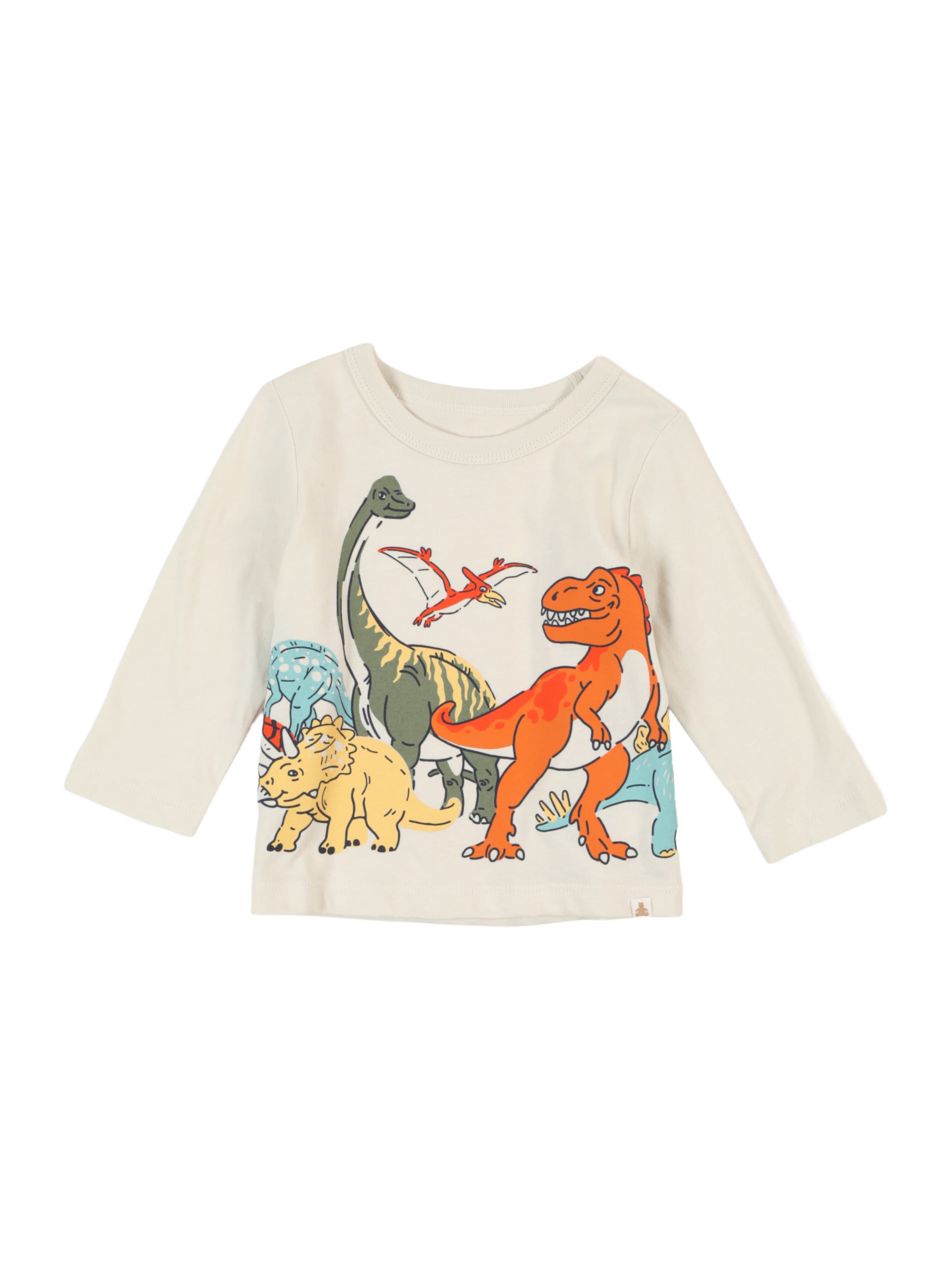 GAP Тениска в бежово: отпред