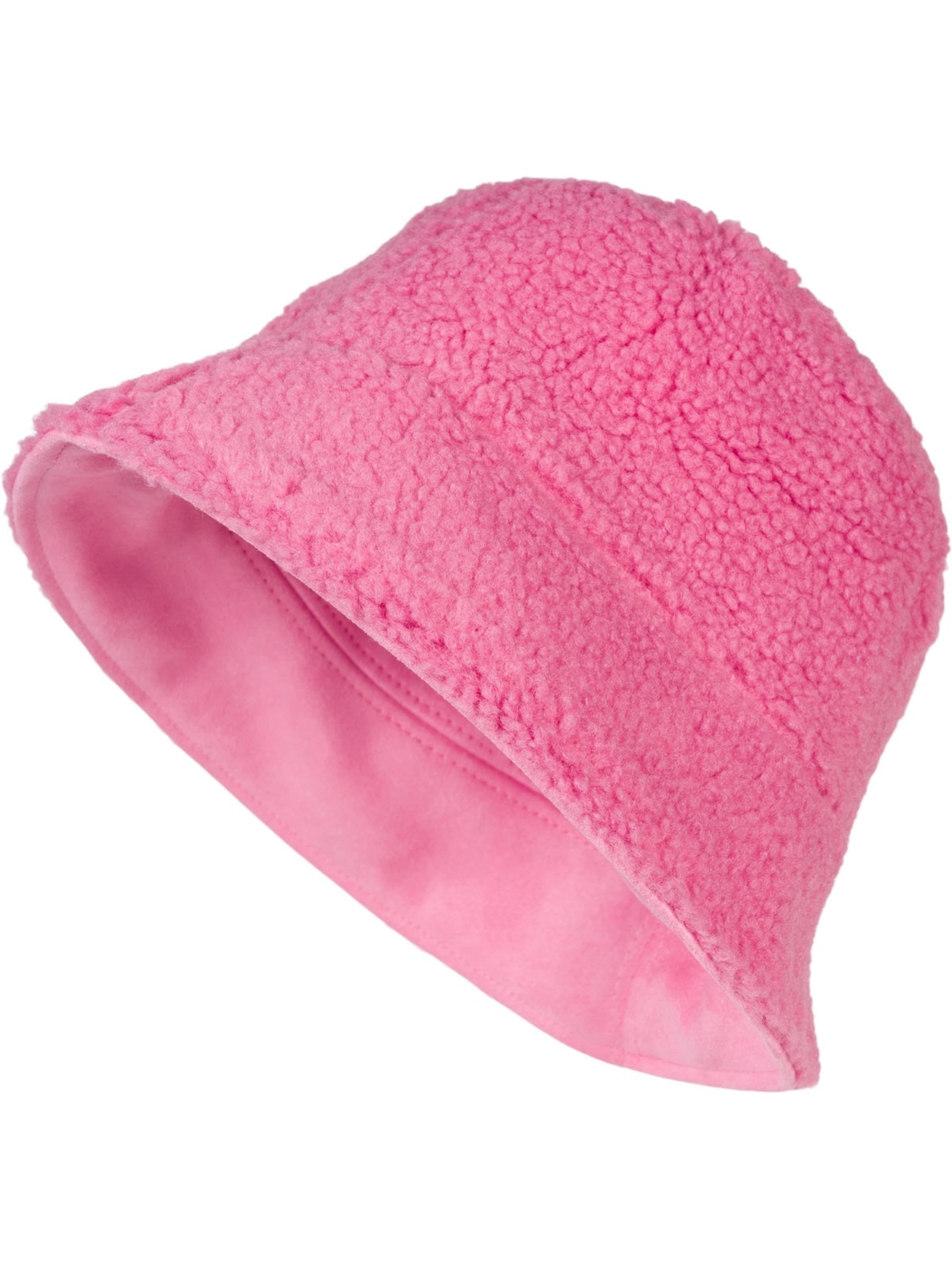 styleBREAKER Hut '2 in 1 Wende Fischerhut Materialmix'‌‌‌ in Pink