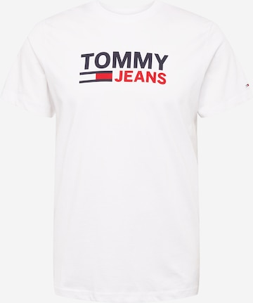 T-Shirt TOMMY HILFIGER en blanc : devant