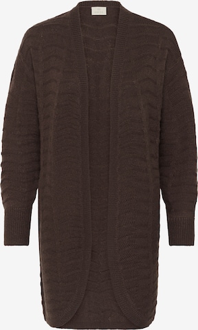 Kaffe Strickjacke 'KAEmria' in Beige: Vorderseite