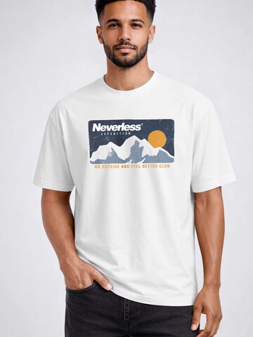 Neverless Shirt 'Neverless Expedition' in White