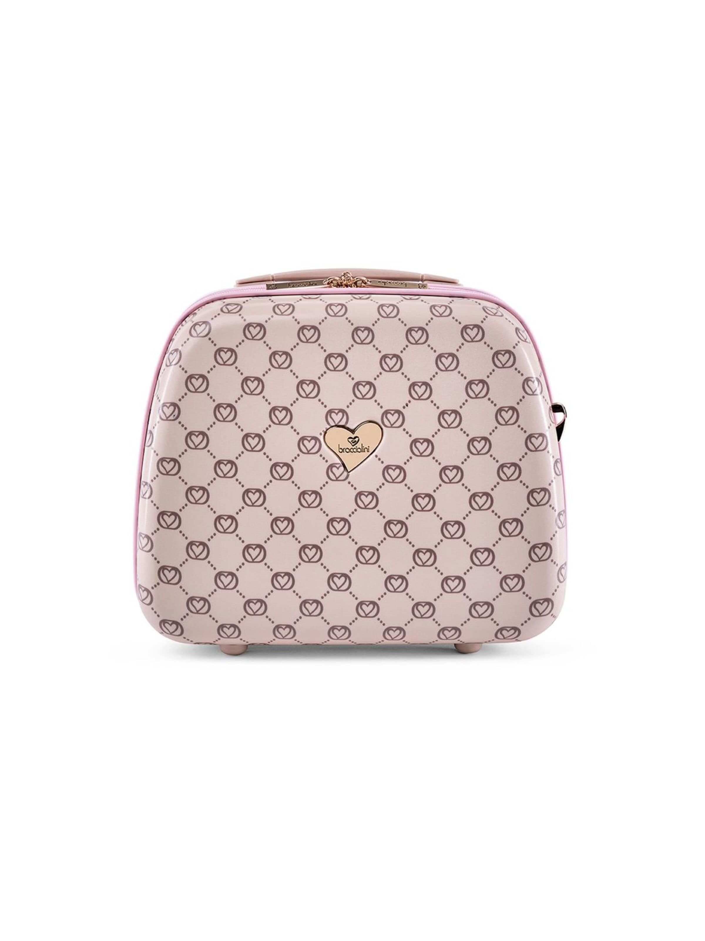 Trousse de maquillage 'Ariel' Braccialini en beige : devant