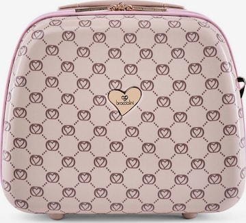 Trousse de maquillage 'Ariel' Braccialini en beige : devant