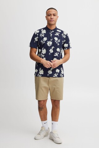 !Solid Shirt 'Fitz' in Blau