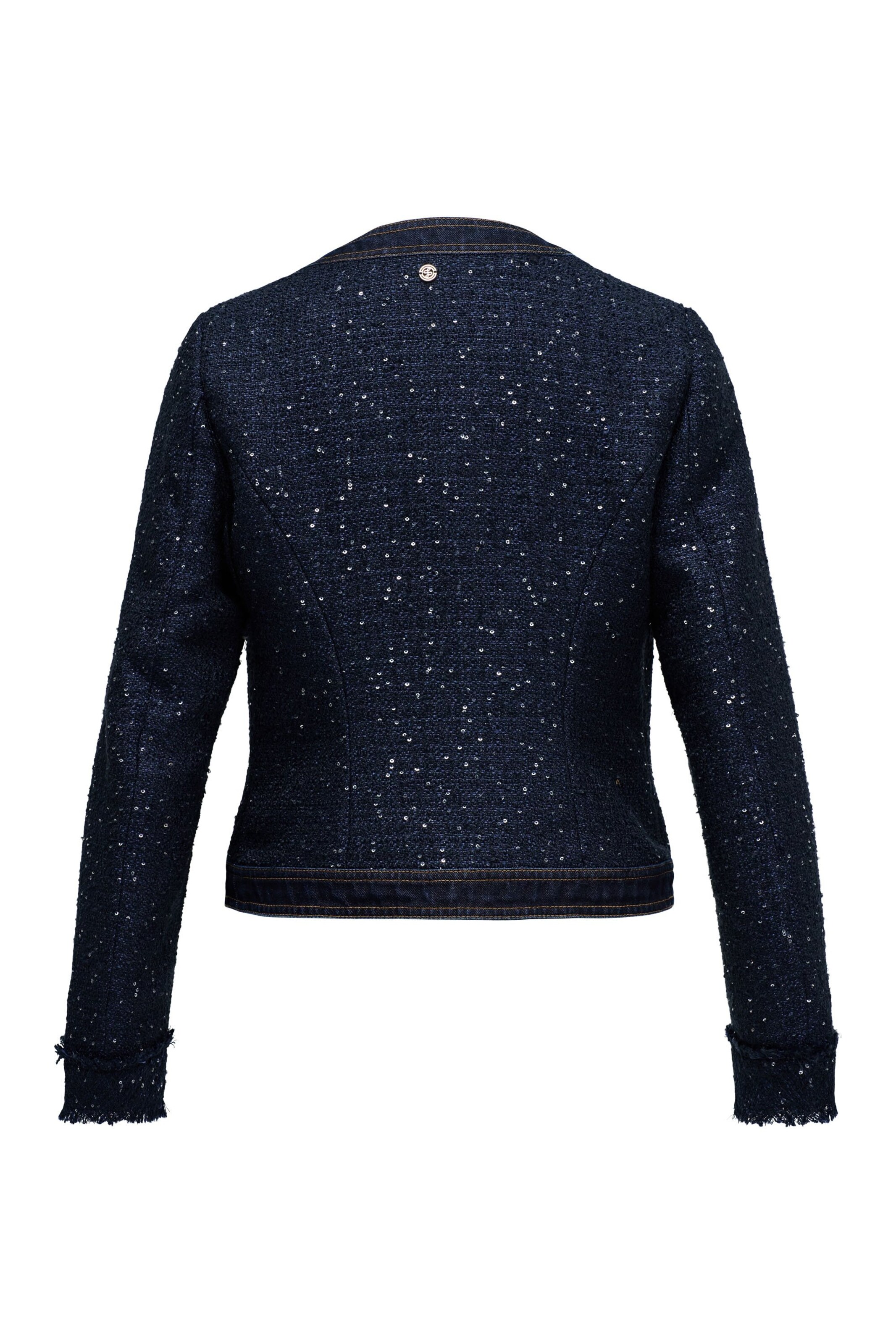 Salsa Jeans Tussenjas in Blauw