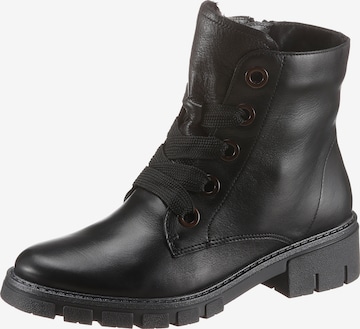 ARA Lace-Up Ankle Boots 'DOVER' in Black: front