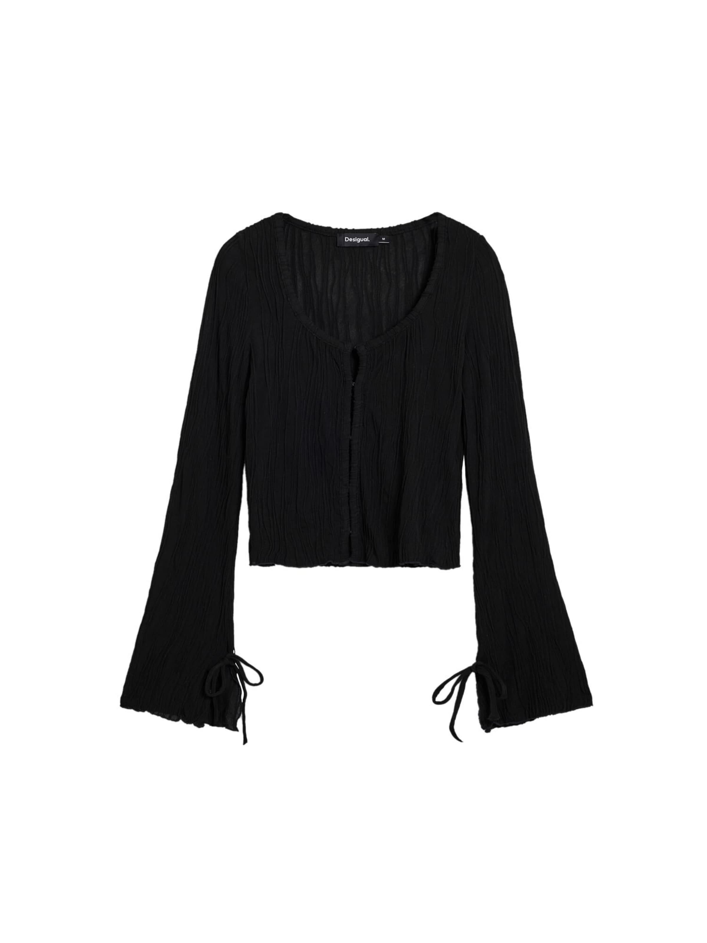 T-shirt Desigual en noir : devant