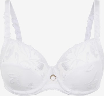 Chantelle Minimiser Bra 'Majestic' in White: front