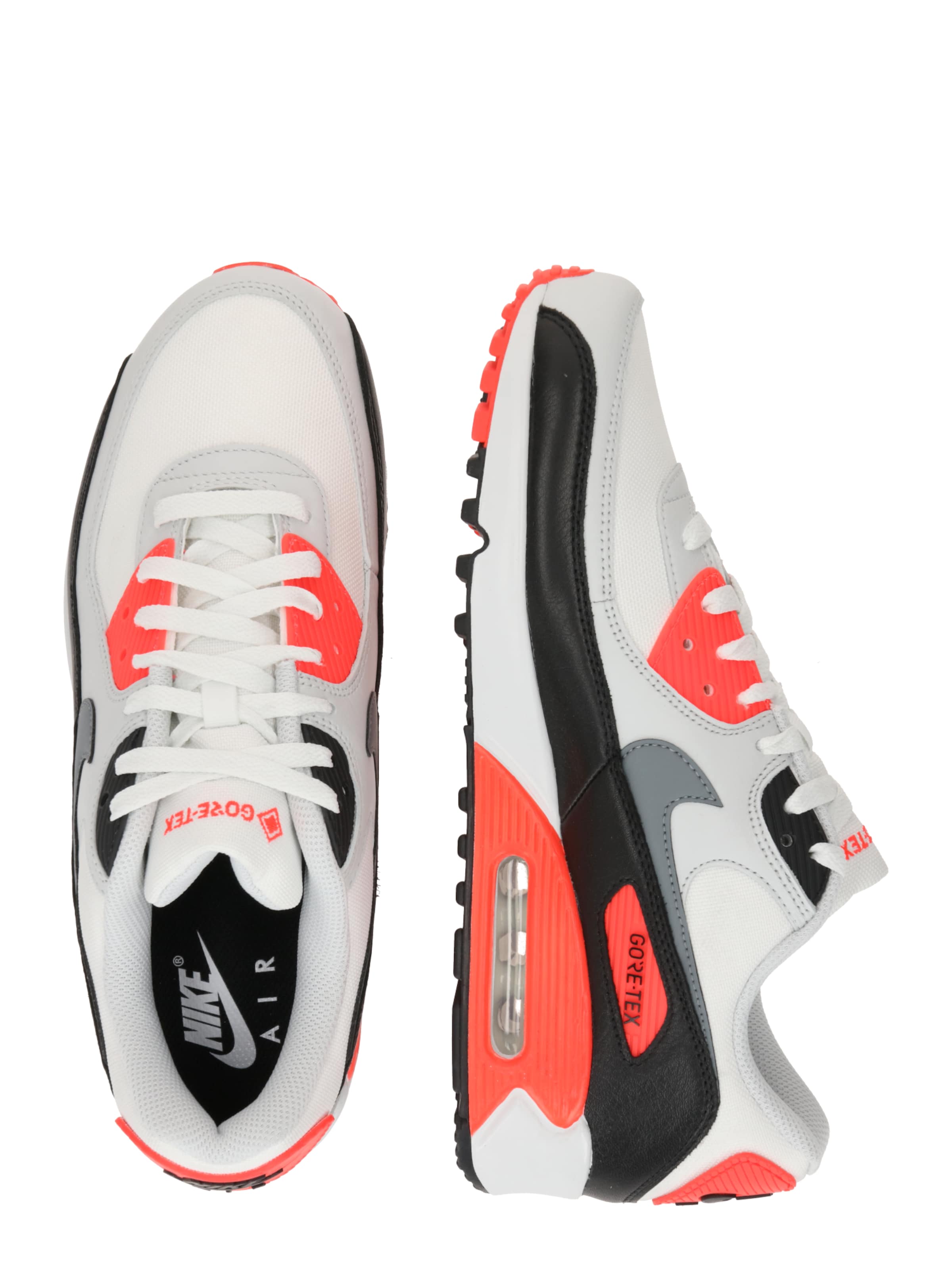 balts Nike Sportswear Zemie brīvā laika apavi 'Air Max 90'