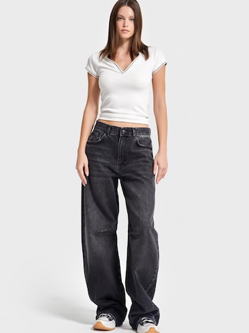 IT'S BASIC Baggy Jeans 'LUNA' in Black